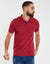 Bloodstone Honeycomb Rib Jetted Pocket Polo Shirt