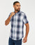 Blue Check Short Sleeve Shirt