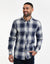 Blue Juventus Check Long Sleeve Shirt
