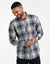 Grey Lazio Check Long Sleeve Shirt