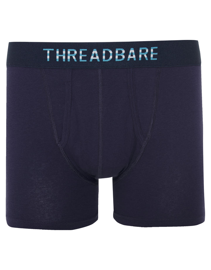 Blue Mix Boxer Shorts (3 Pack)
