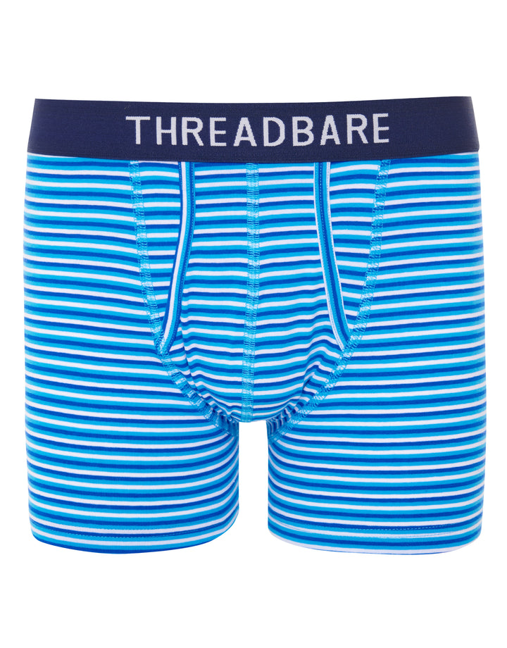 Blue Mix Boxer Shorts (3 Pack)