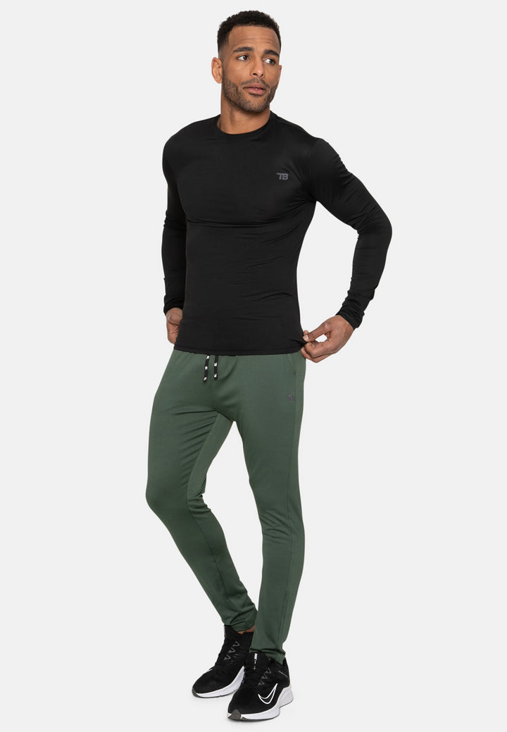 Bolt Khaki Plain Fitness Gym Joggers