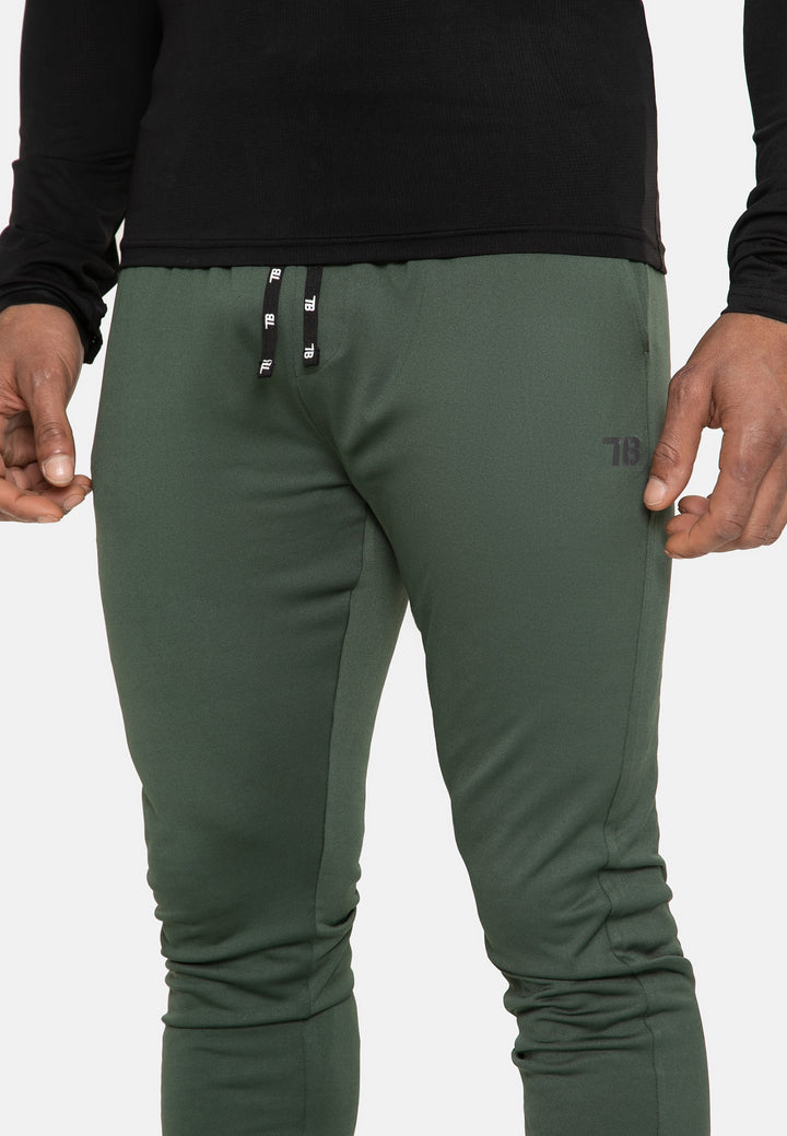 Bolt Khaki Plain Fitness Gym Joggers