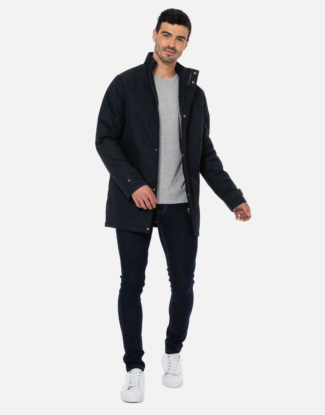 Mens funnel neck mac sale