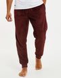 Burgundy Borg Lounge Pants
