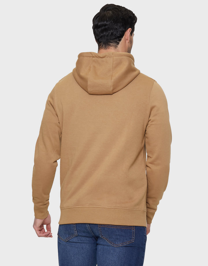 Camel Brown Overhead Hoodie