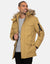 Camel Brown Parka Jacket