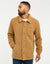 Camel Brown Faux Borg Shacket