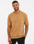 Camel Brown Short Sleeve Sweatshirt