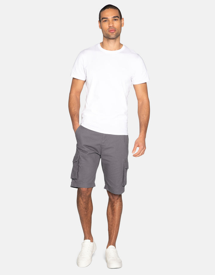 Charcoal Grey Cargo Shorts