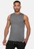 Charcoal Grey Gym Vest