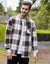 Brown Check Long Sleeve Shirt