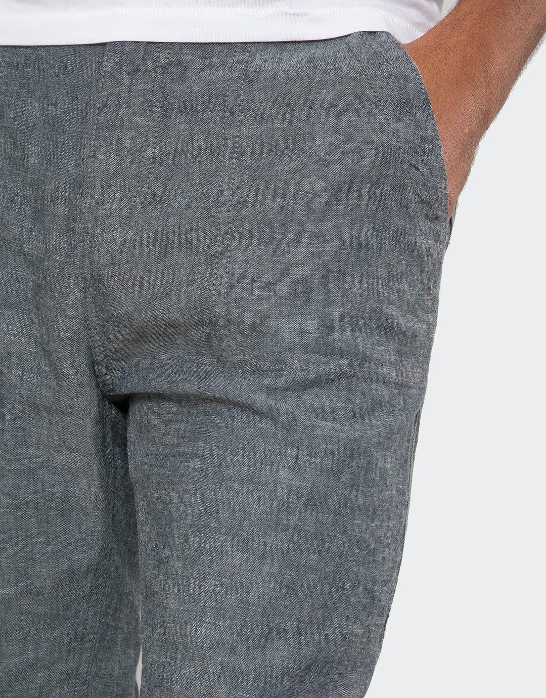 Denim Blue Chino Shorts