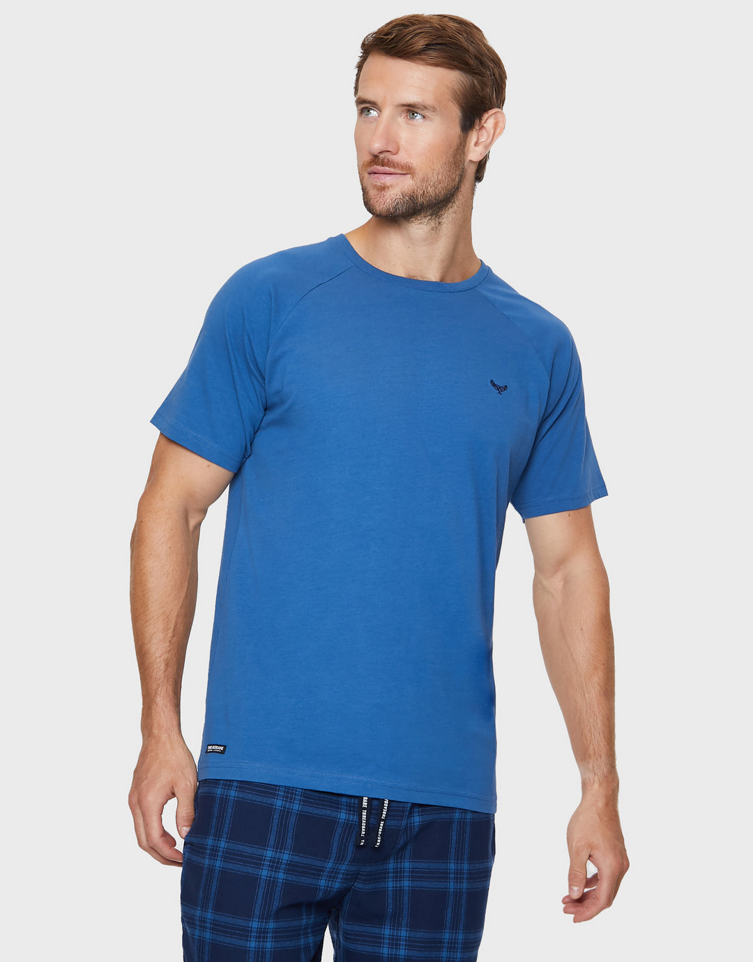 Blue Cotton Pyjamas (2-Piece Set)