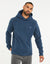Denim Blue Microfleece Overhead Hoodie
