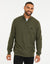 Fig Leaf Green Quarter Zip Knitted Jumper