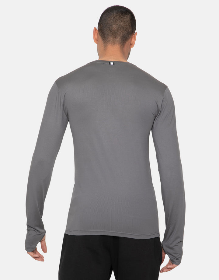 Freeman Charcoal Plain Fitness Gym T-Shirt