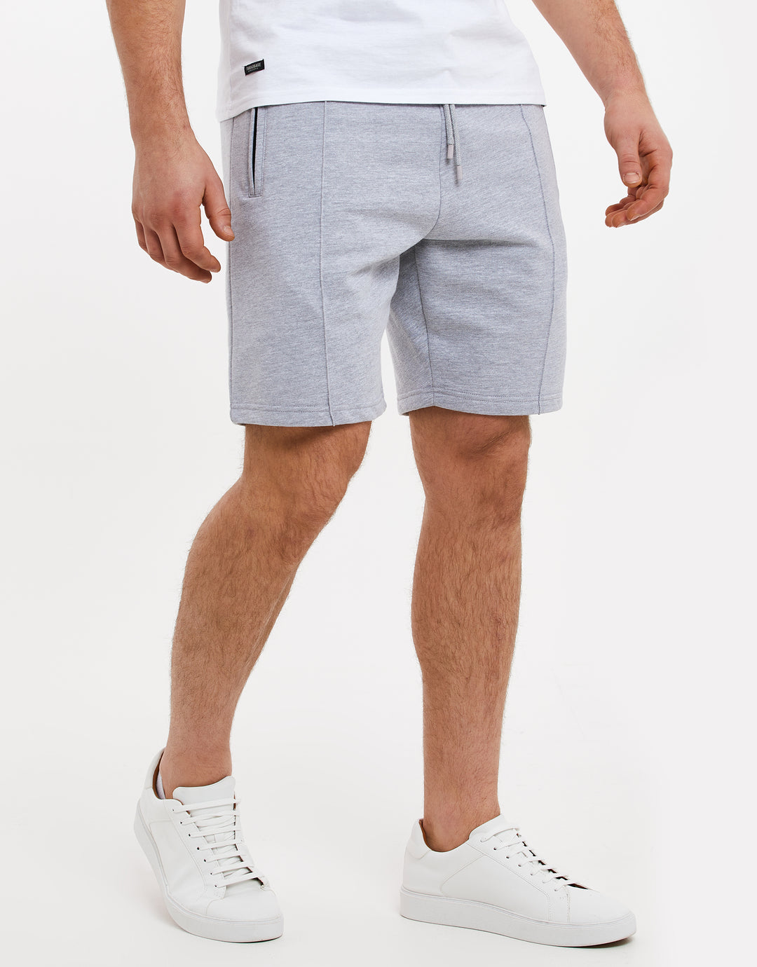 Grey Fleece Sweat Shorts