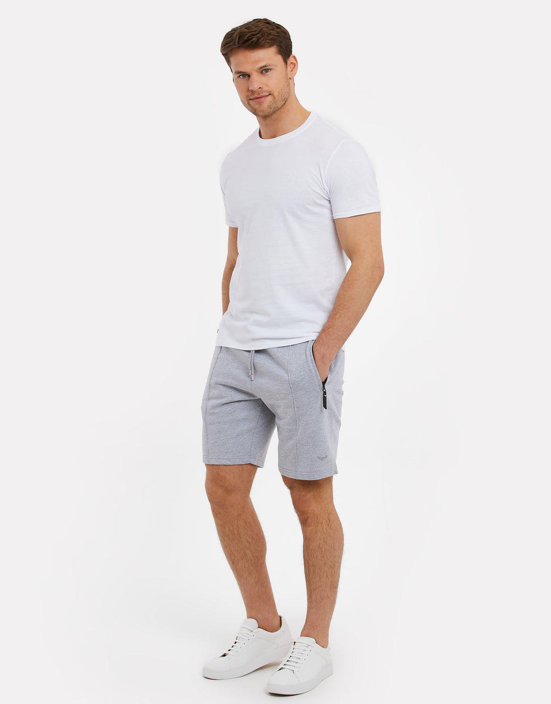 Grey Fleece Sweat Shorts