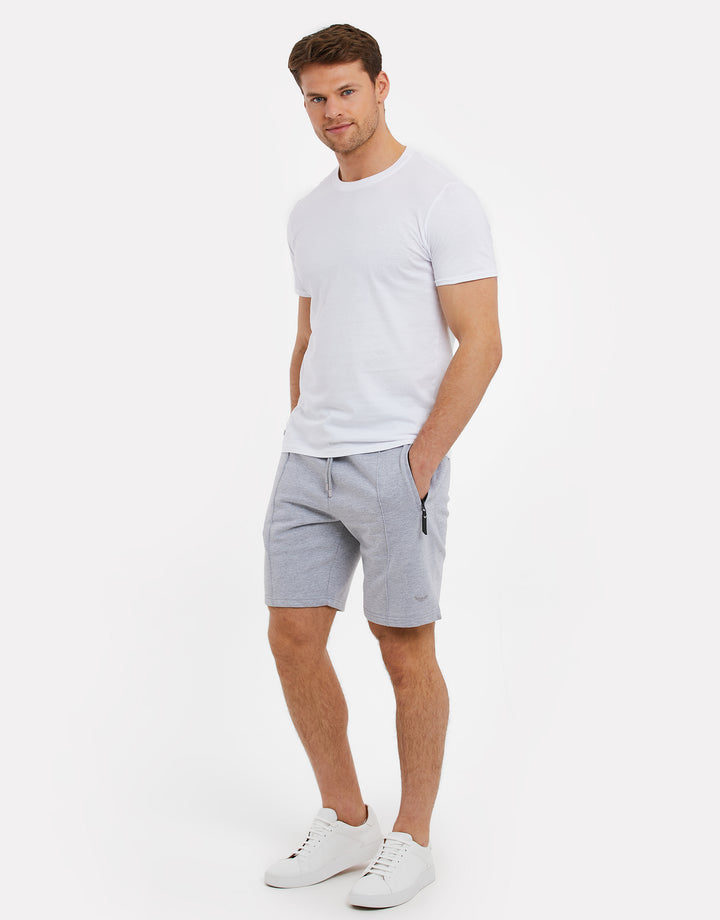 Grey Fleece Sweat Shorts