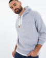 Grey Marl Casual Overhead Hoodie