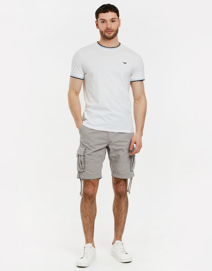 Ice Grey Cargo Shorts
