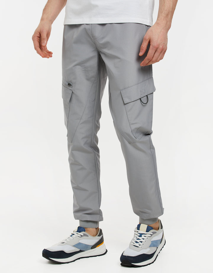 Ice Grey Cargo Trousers