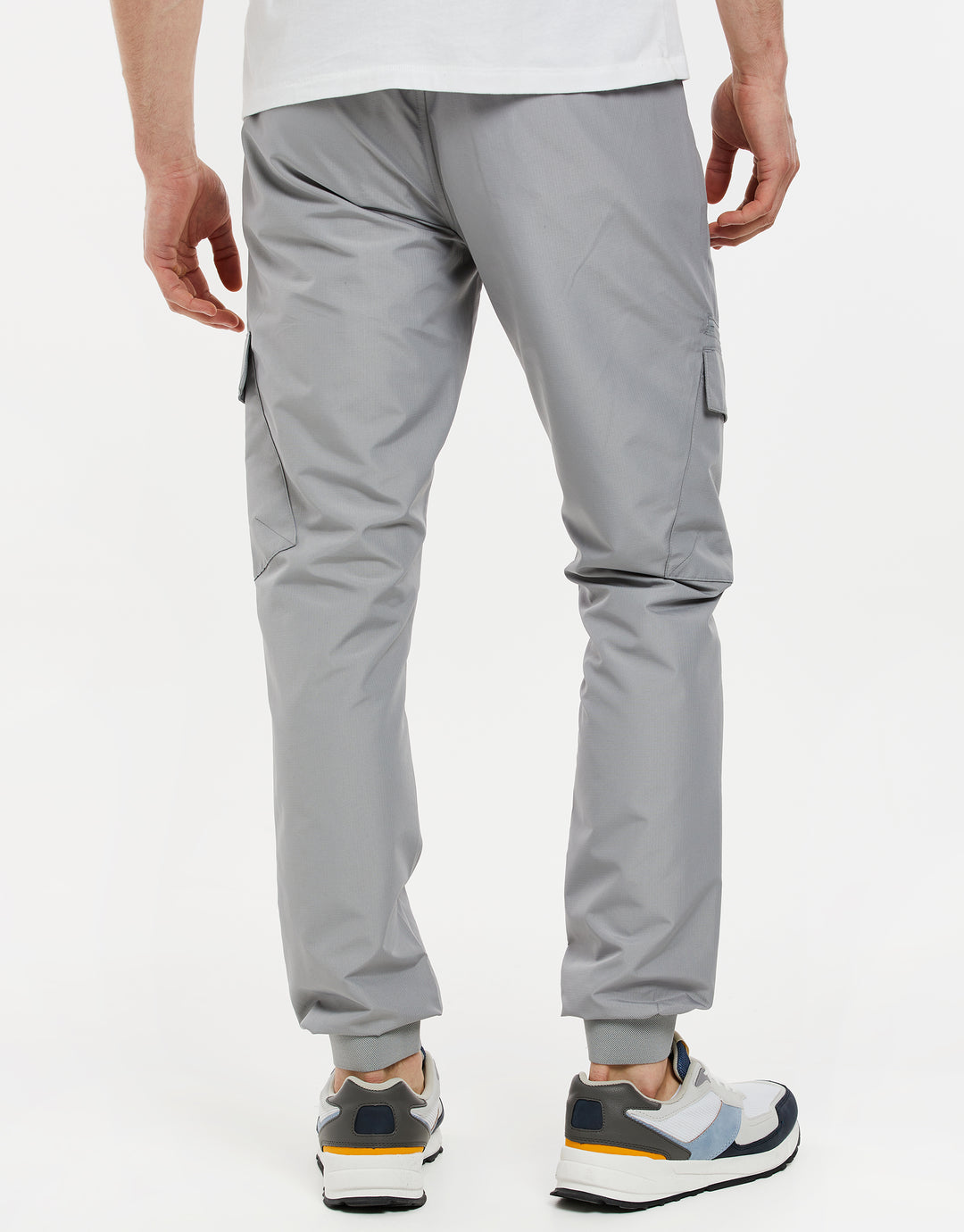 Ice Grey Cargo Trousers