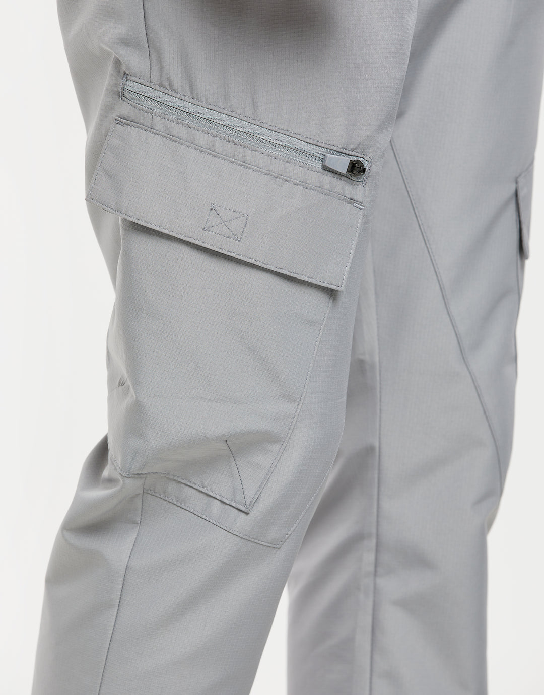 Ice Grey Cargo Trousers