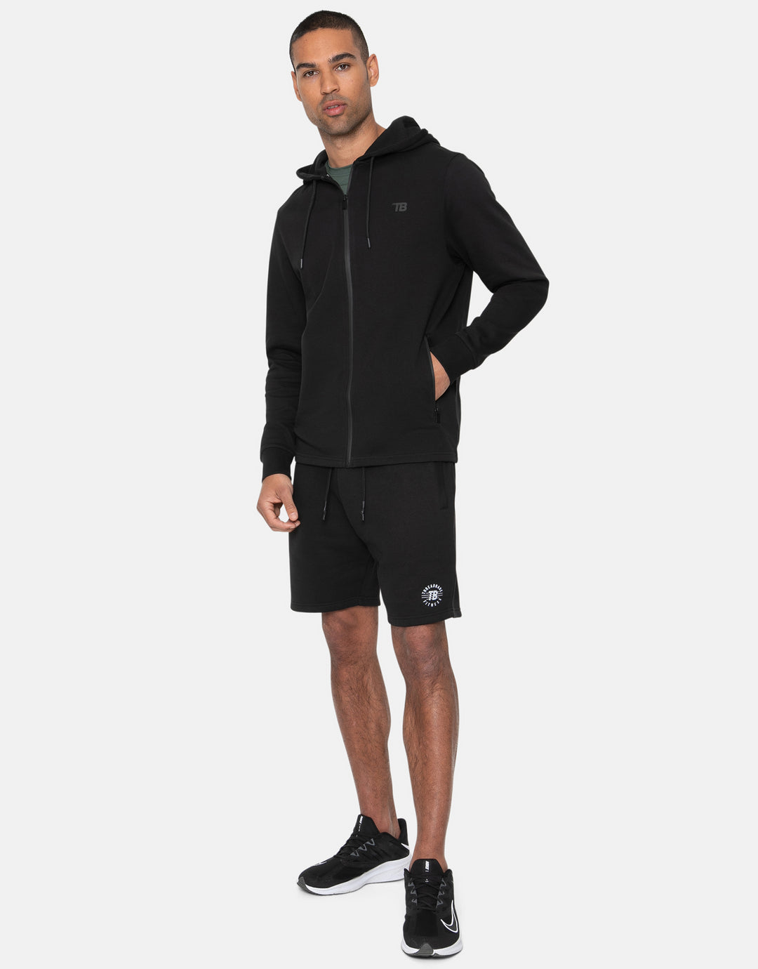 Jennings Black Plain Fitness Gym Joggers