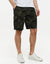 Khaki Green Camo Cargo Shorts