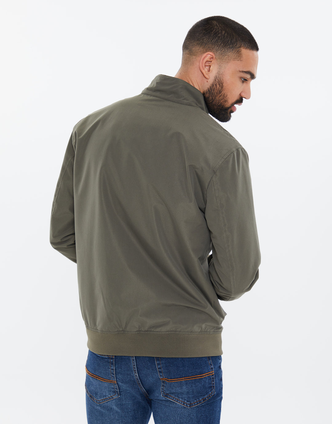 Khaki Green Harrington Jacket