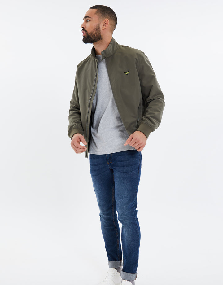 Khaki Green Harrington Jacket