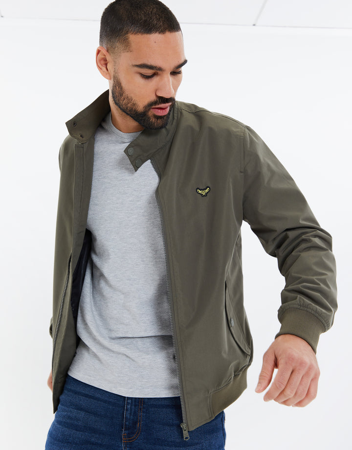 Khaki Green Harrington Jacket