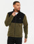Khaki Green Two Tone Fitness Fleece