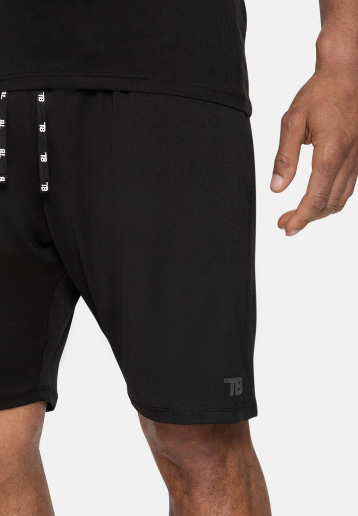 Lewis Black Plain Fitness Gym Shorts