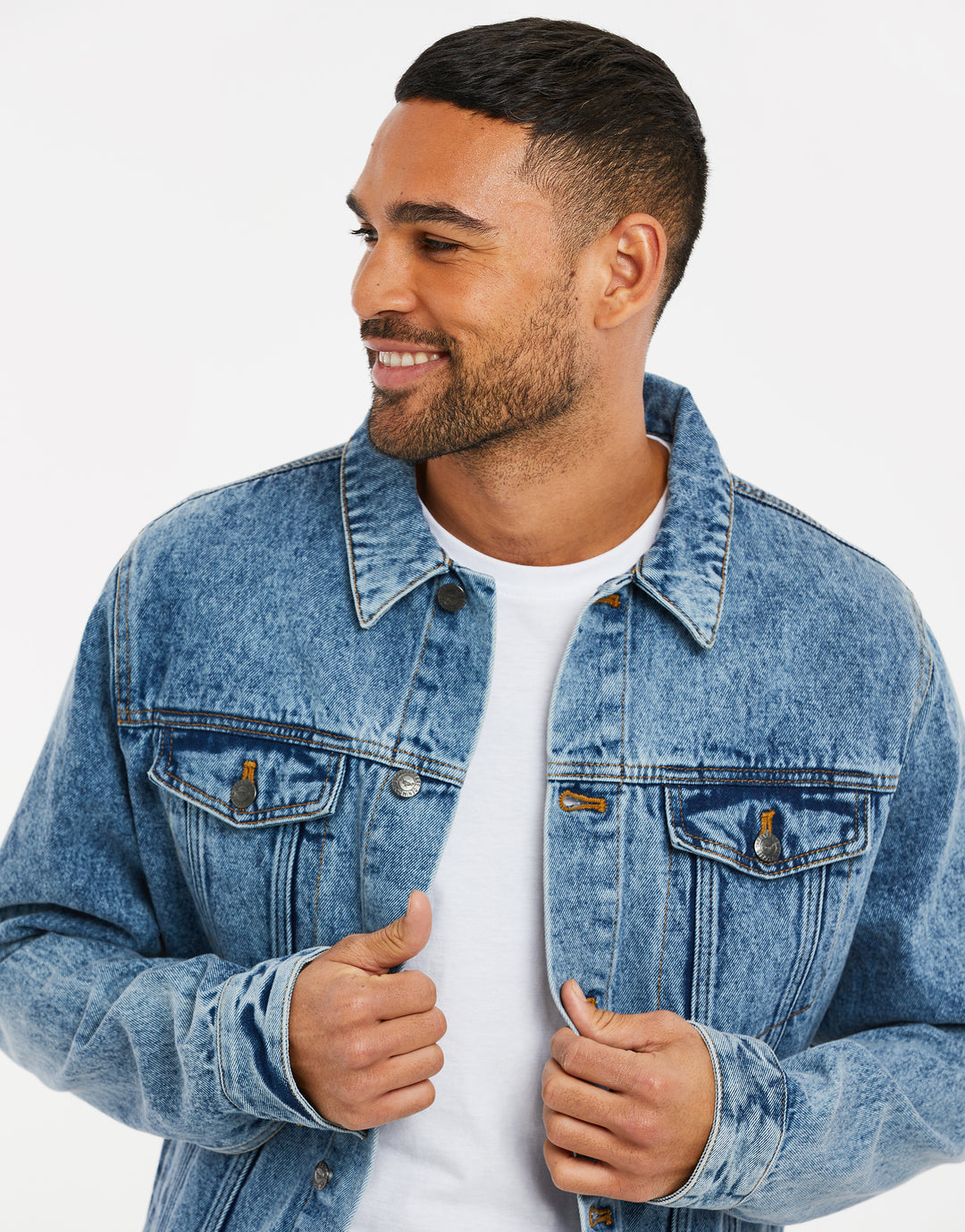 Light Wash Blue Denim Jacket
