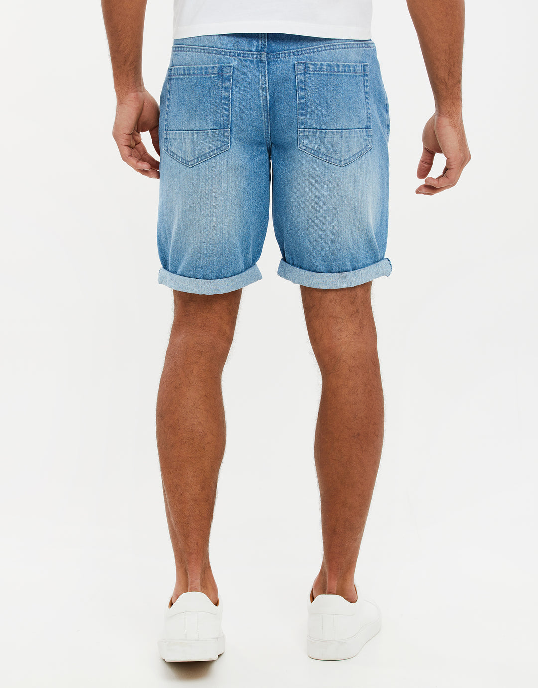 Light Wash Denim Shorts
