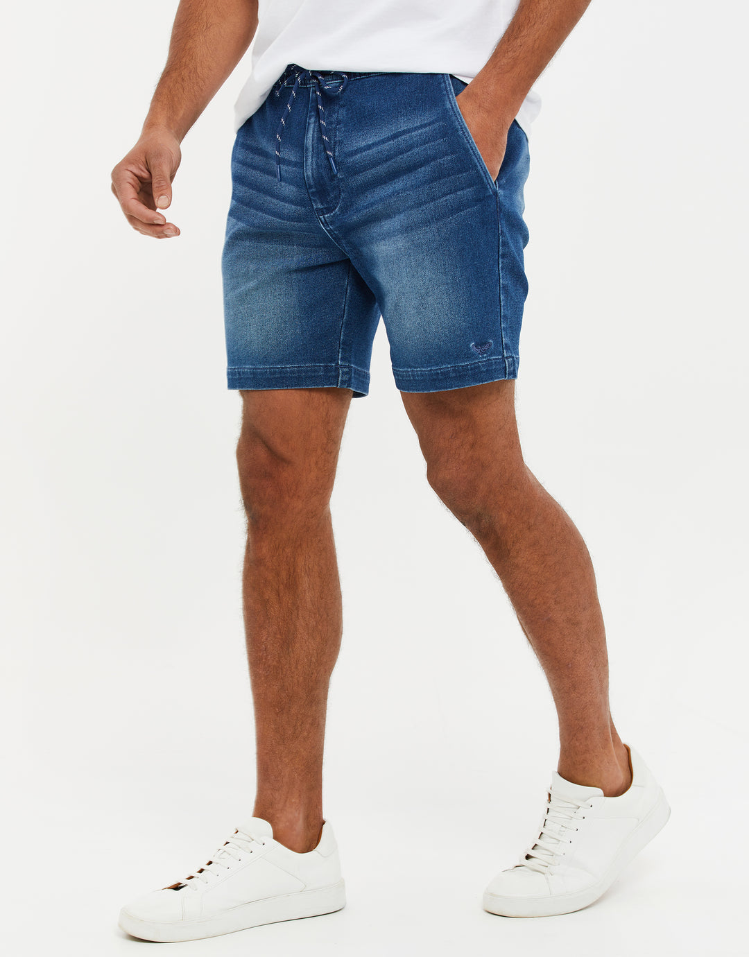 Light Wash Denim Shorts