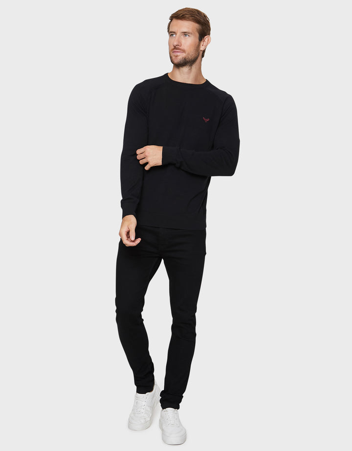Maned Jet Black Jumpers