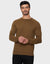Toffee Brown Knitted Jumper