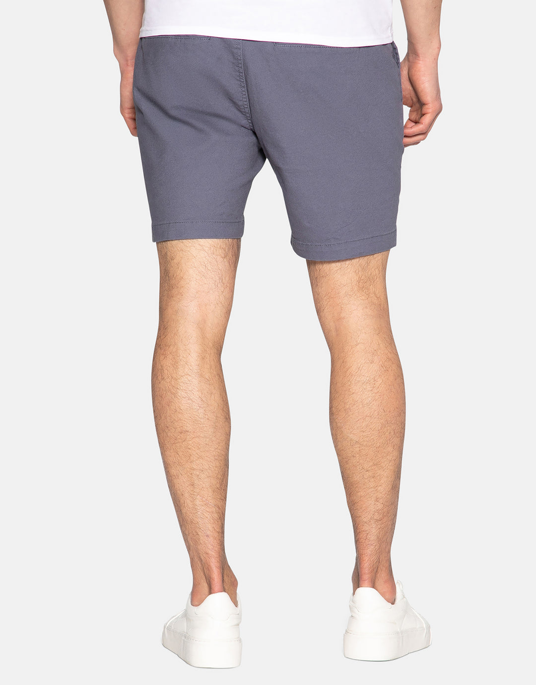 Misty Blue Jogger Style Chino Shorts