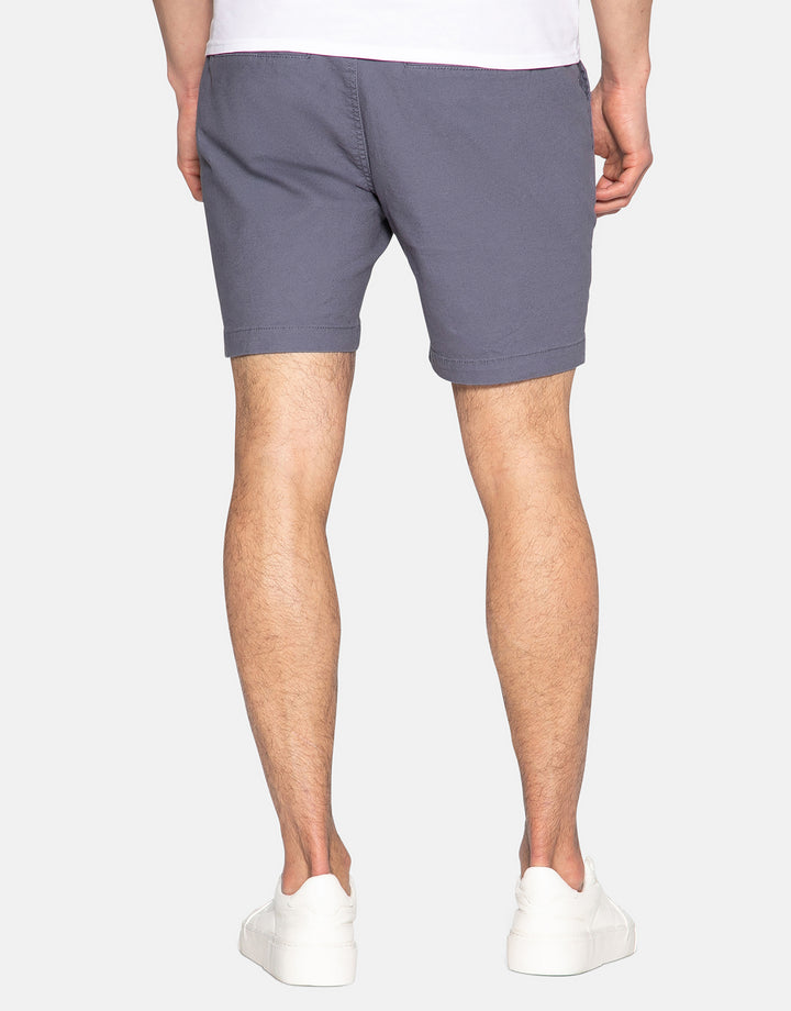 Misty Blue Jogger Style Chino Shorts