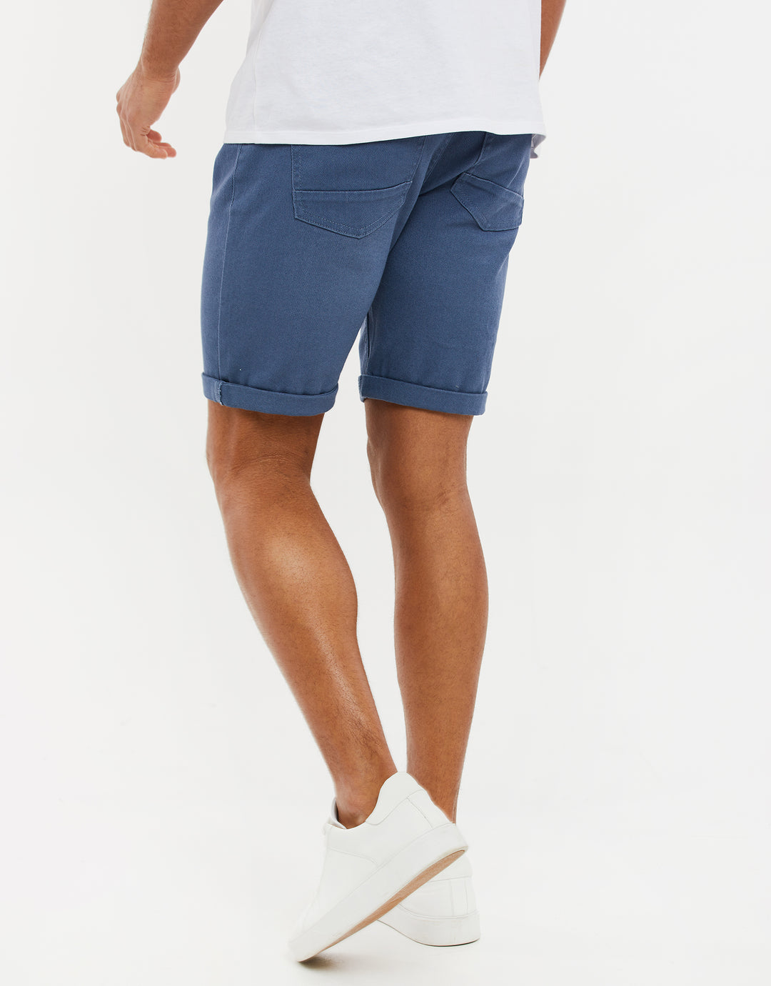 Misty Blue Chino Shorts