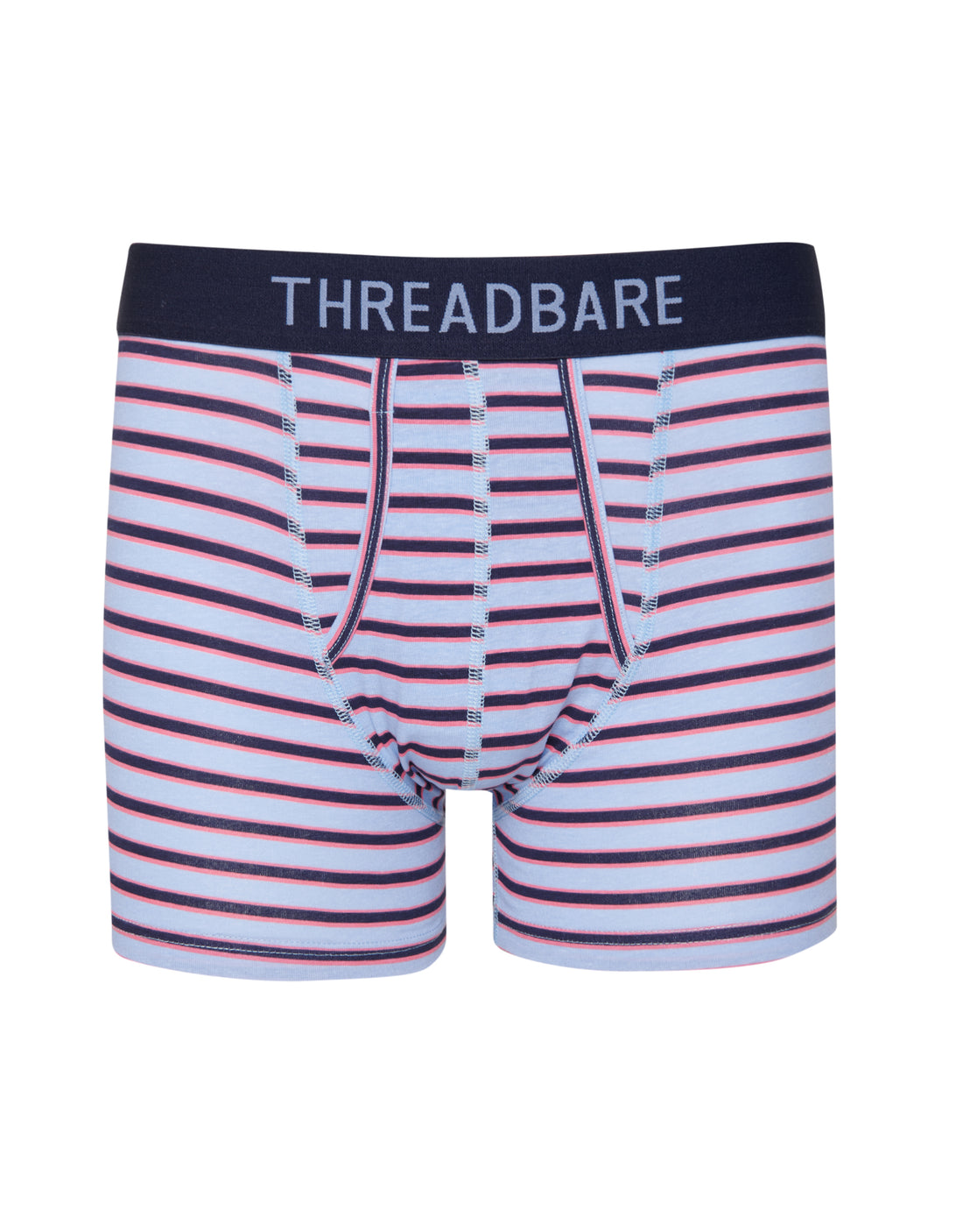 Men's Multi AFront Boxer Shorts Underwear (5 Pack) Threadbare