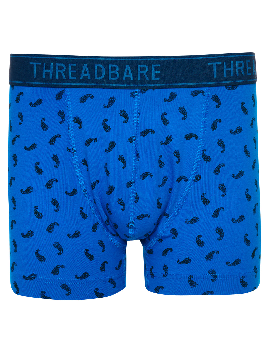 Men's Multi Paisley Print Hipster Fit Boxer Shorts Underwear (5 Pack