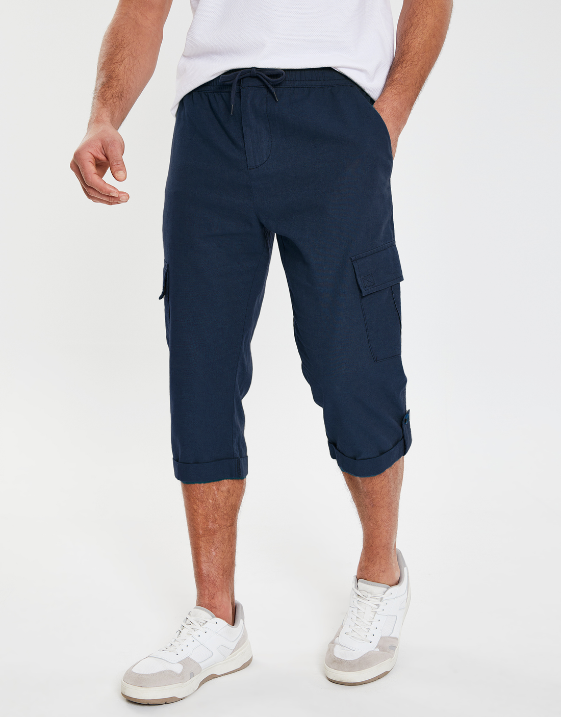 PLEASE - THE TROUSERS Cargo Trousers Navy Blue for boys | NICKIS.com