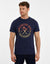 Navy California Graphic Print T-Shirt