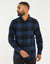 Navy Check Long Sleeve Shirt
